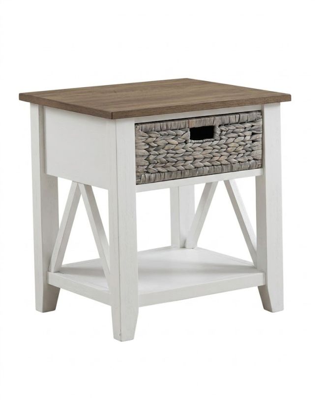 Tuscany 2-Tone End Table