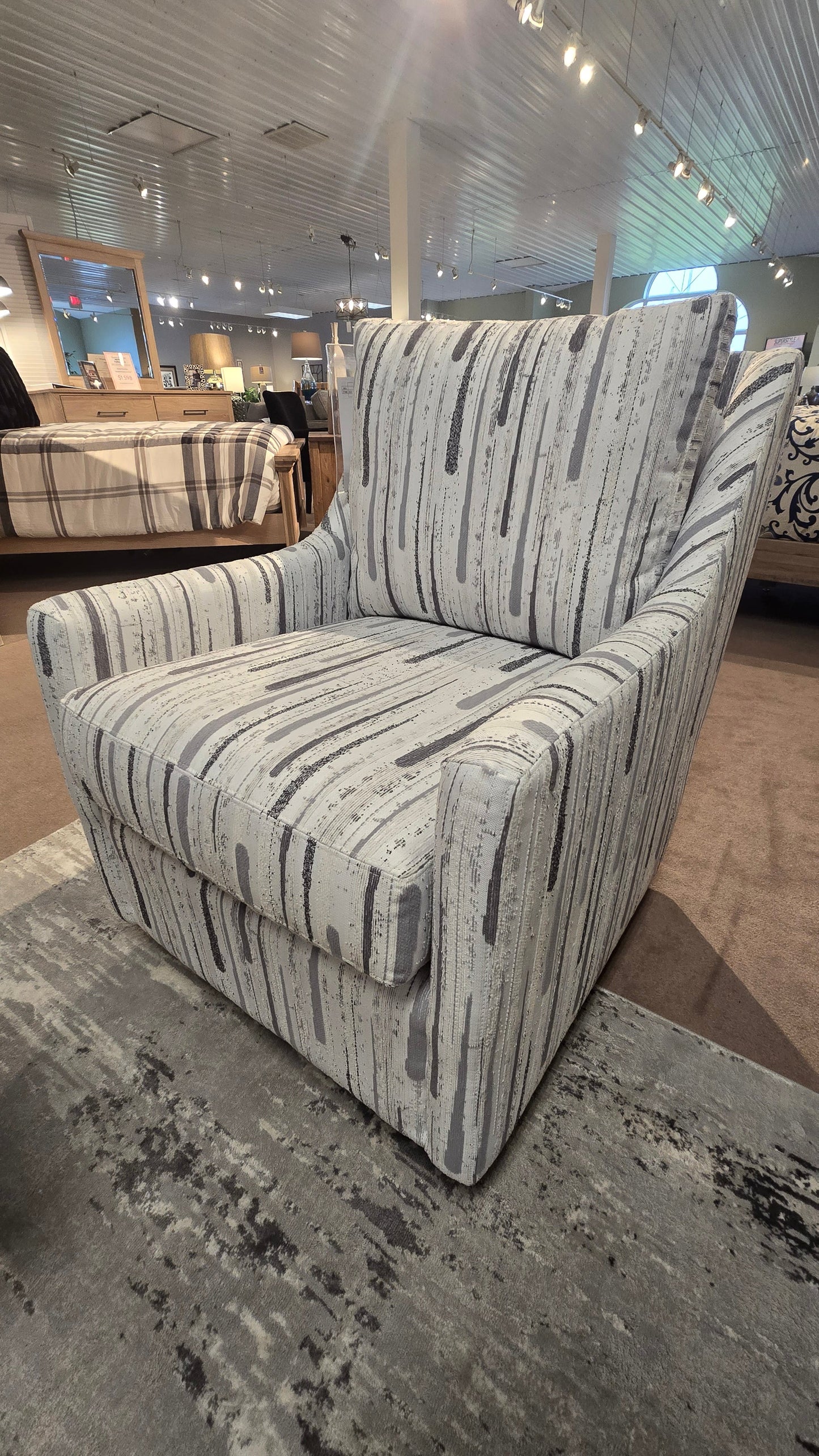 Canton Accent Swivel Chair