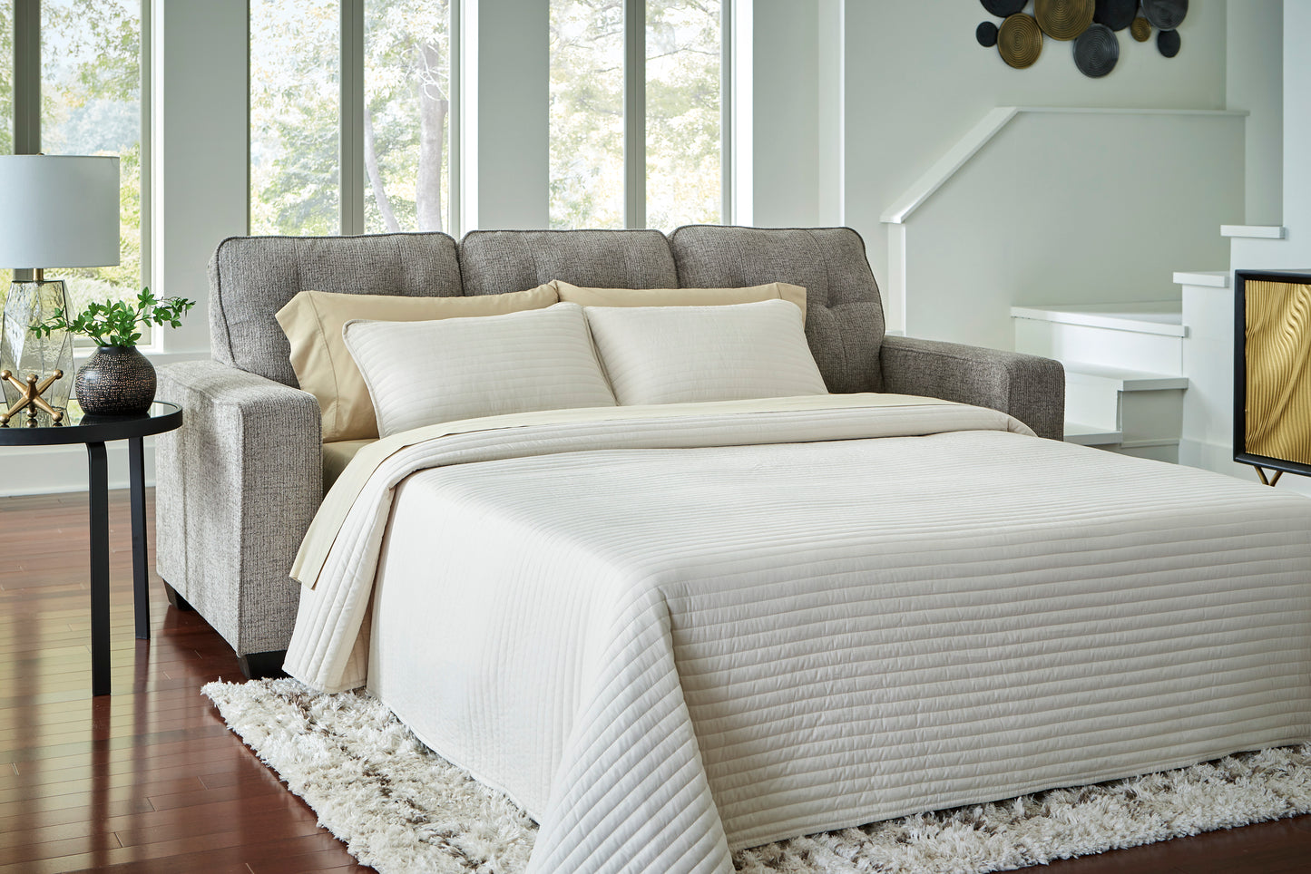 Larimer Queen Sleeper Sofa - Iron