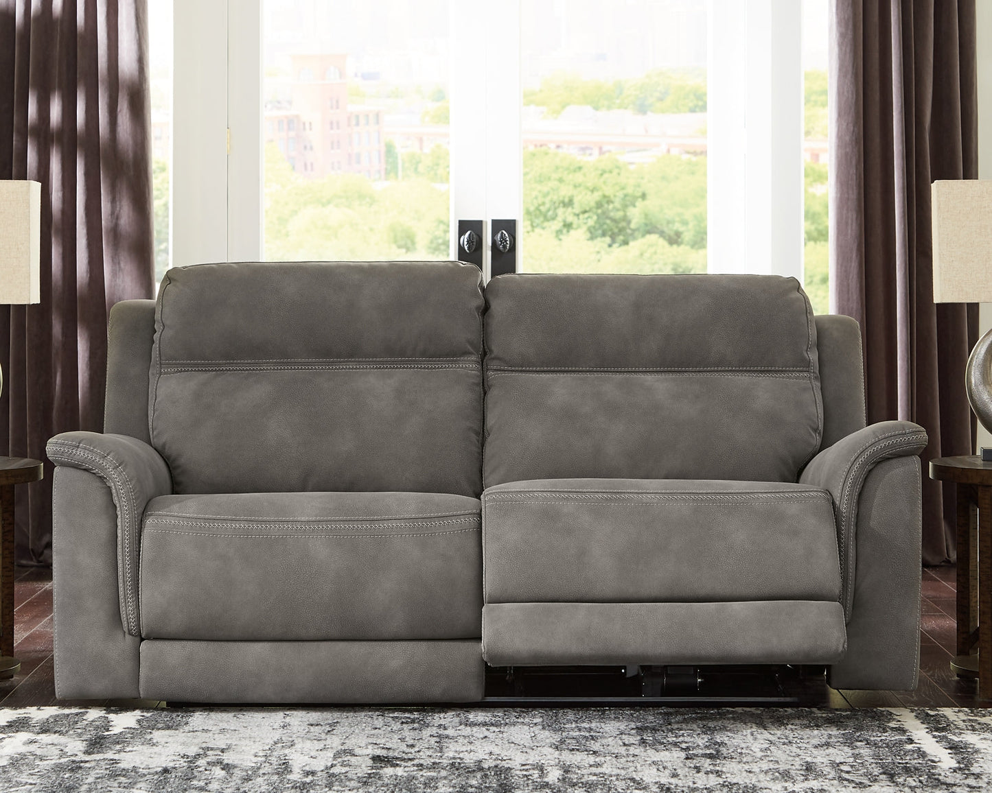 Next-Gen DuraPella Signature Design by Ashley Power Reclining Sofa