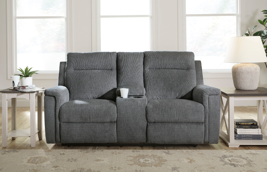 Barnsana Power Reclining Sofa and Loveseat