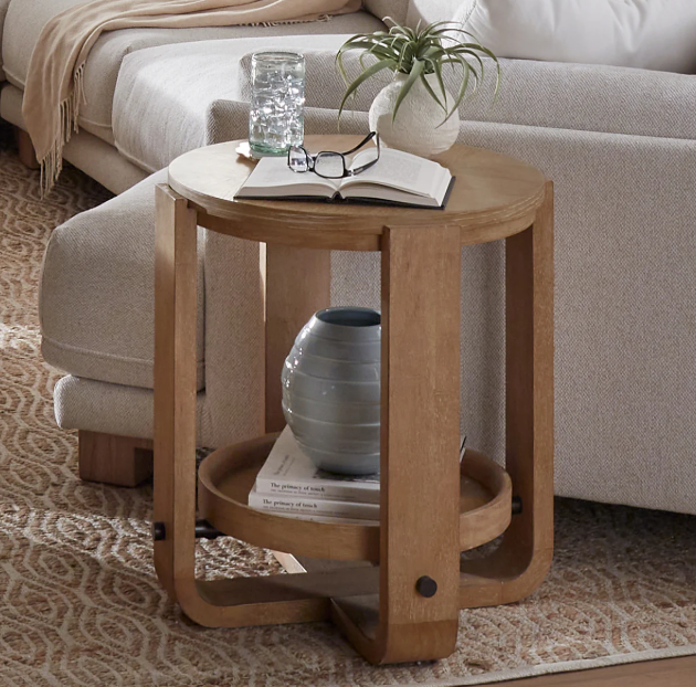 Escape End Table - Light Natural