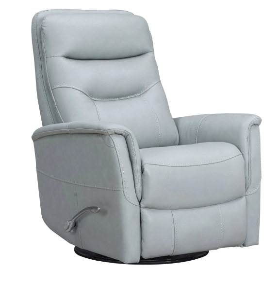 Gemini Swivel Glider Recliner Autumn Aqua Leather