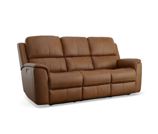 Harley Power Reclining Leather Sofa