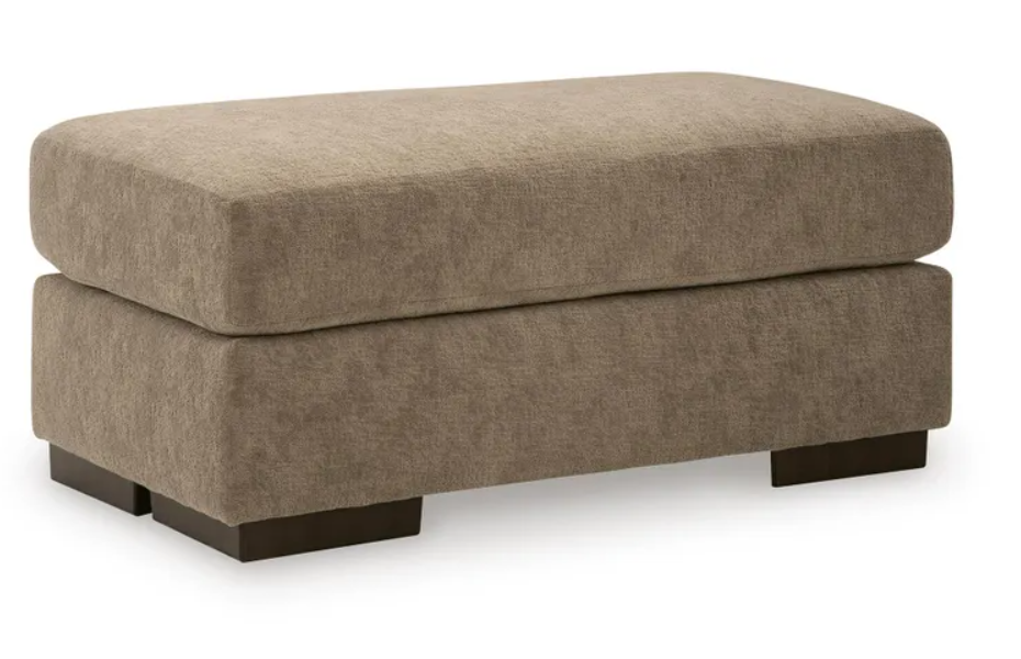 Jayne Park Ottoman - Pecan