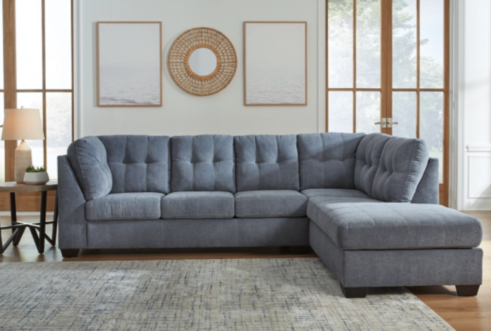 Marleton 2pc Sectional - Denim