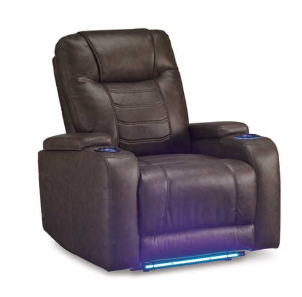 Schooner Rocks Umber Power Recliner