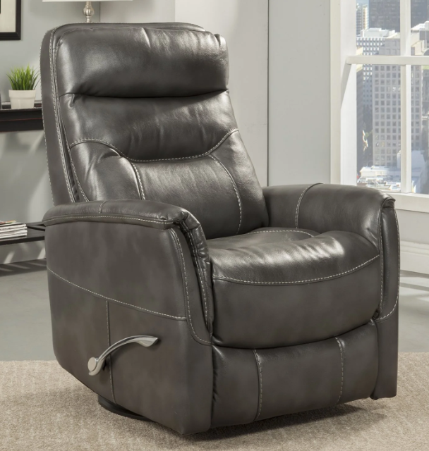 Gemini Swivel Glider Recliner Flint