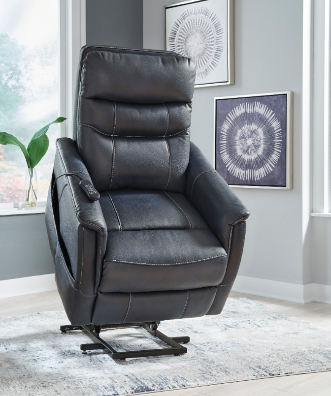 Strawbill Sapphire Blue Lift Chair