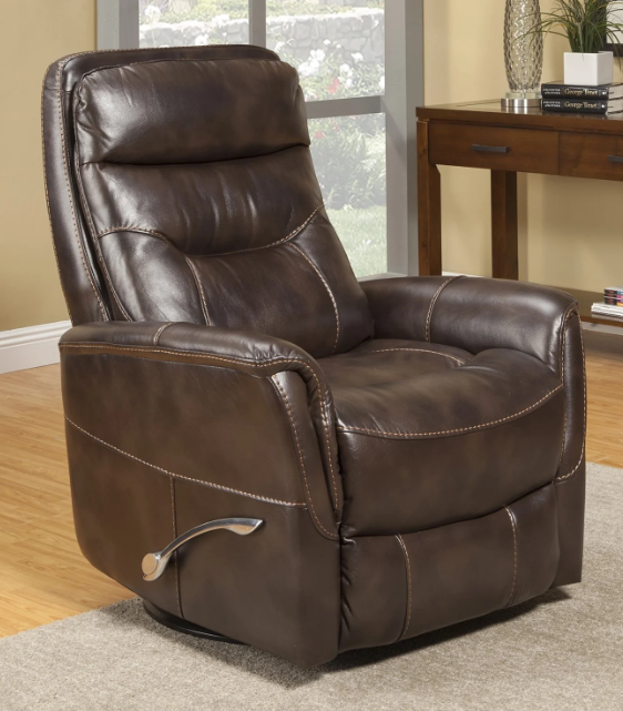 Gemini Swivel Glider Recliner Truffle