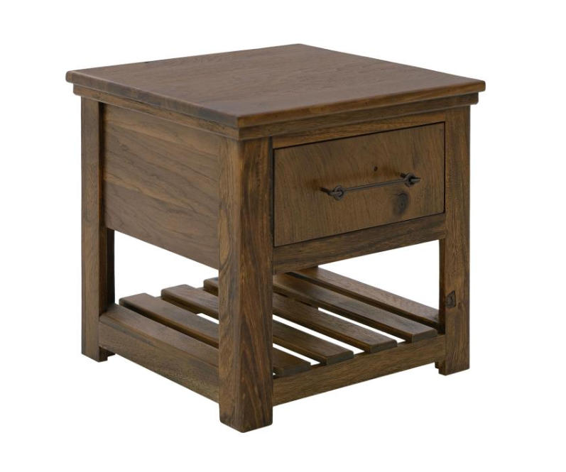 Walnut End Table