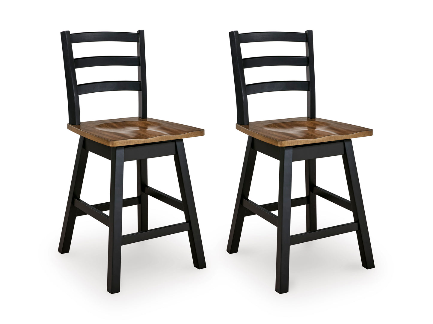 Wildenauer Swivel Counter Stools (Set of 2)