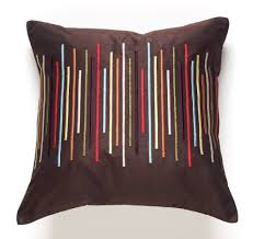 Pandora brown pillow pair