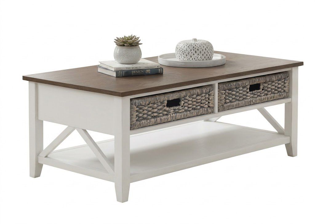 Tuscany 2-Tone Cocktail Table