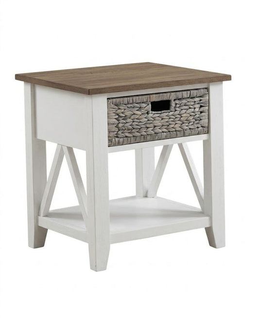 Tuscany 2-Tone End Table