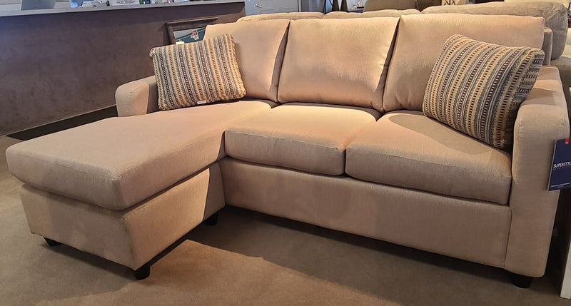 Sandy Queen Sleeper Sofa with Chaise