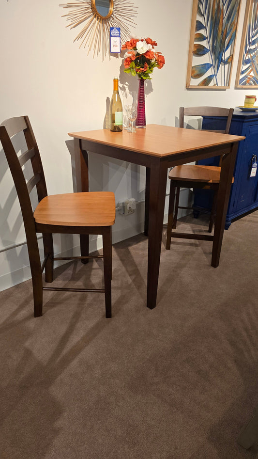 Essentials Shaker 3pc Counter Dining Set