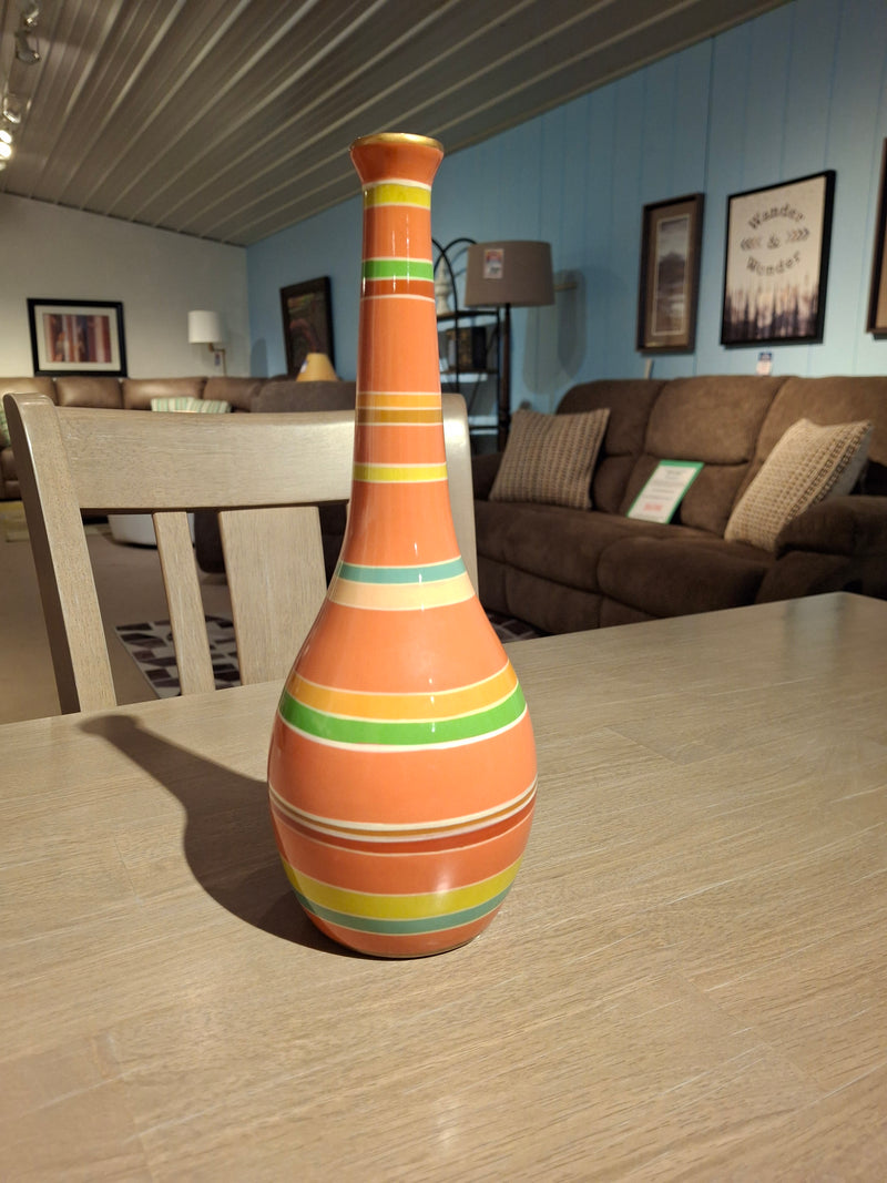 Sorbet striped vase