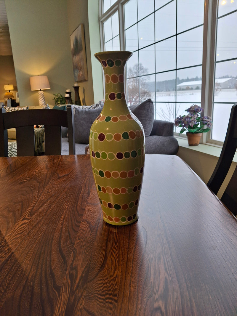 Peace beads vase