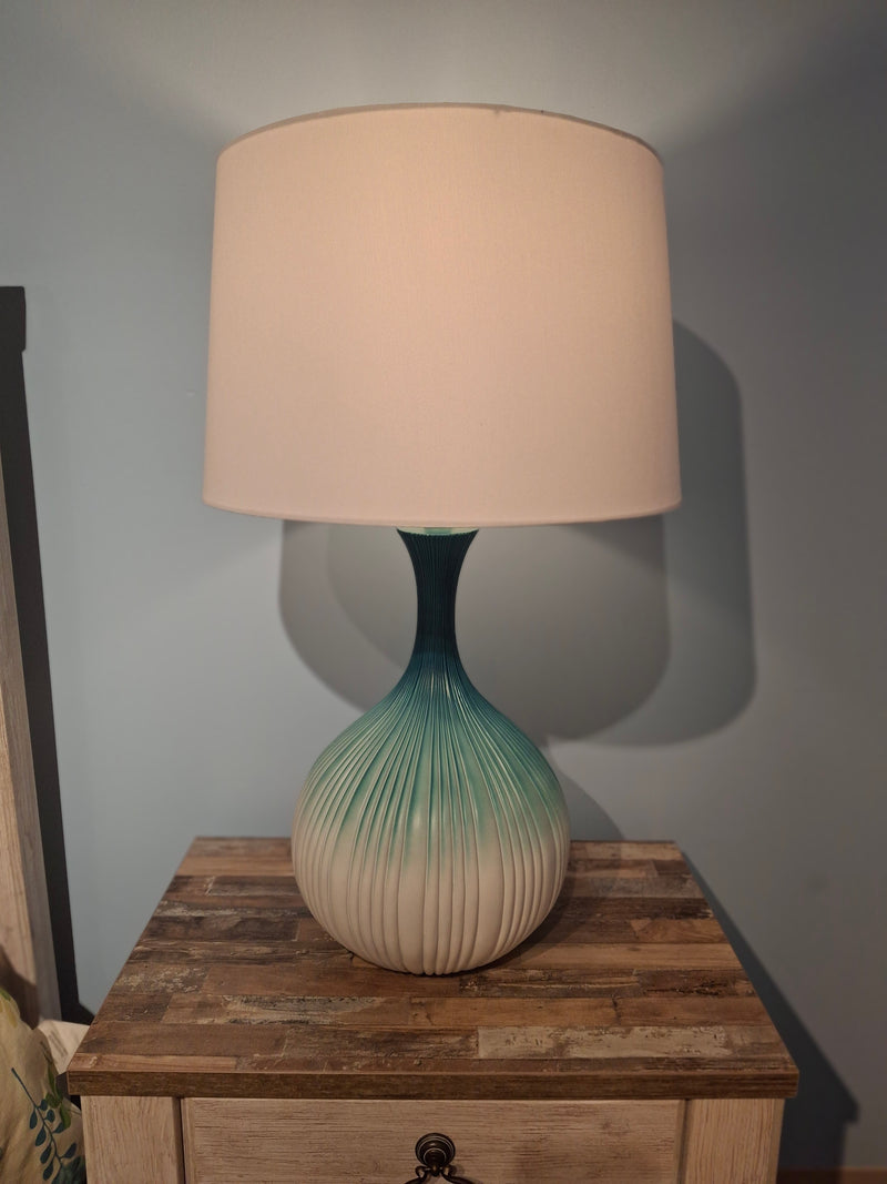 Shyama Blue ombre table lamp