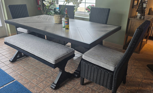 Beachcroft 6pc Outdoor Dining Set