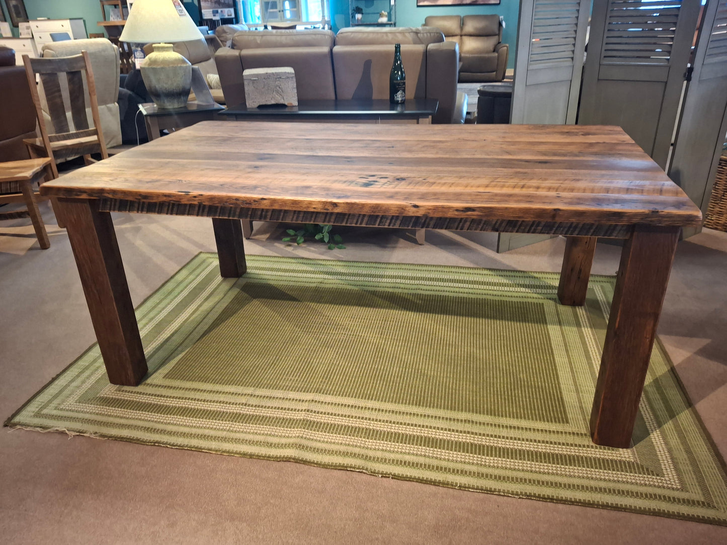 Marlington Reclaimed Barnwood Dining Table