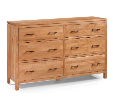 2-West 6 Drawer Dresser