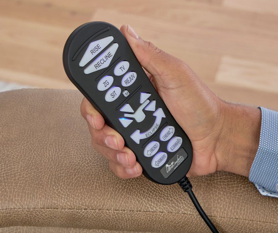 Aiden Power Lift Recliner - Sinda Lagoon