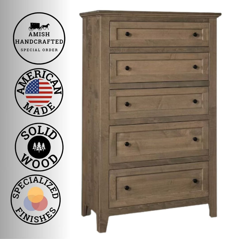 Cherry Hill 5 Drawer Chest