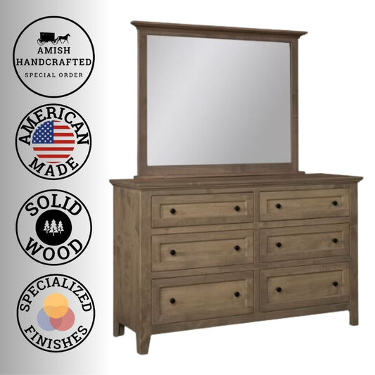 Cherry Hill 6 Drawer Dresser