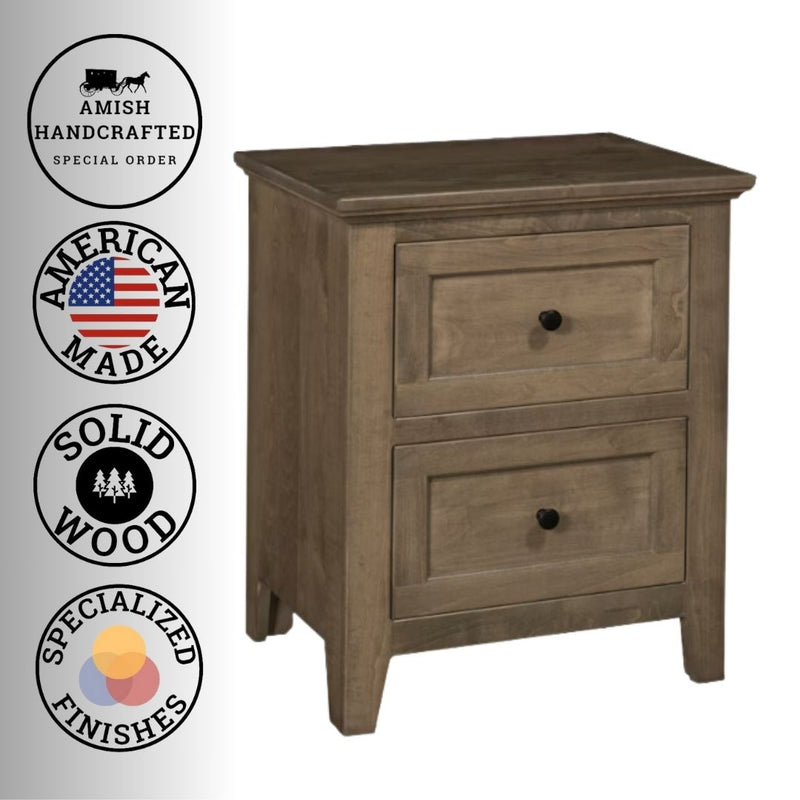 Cherry Hill 2 Drawer Nightstand