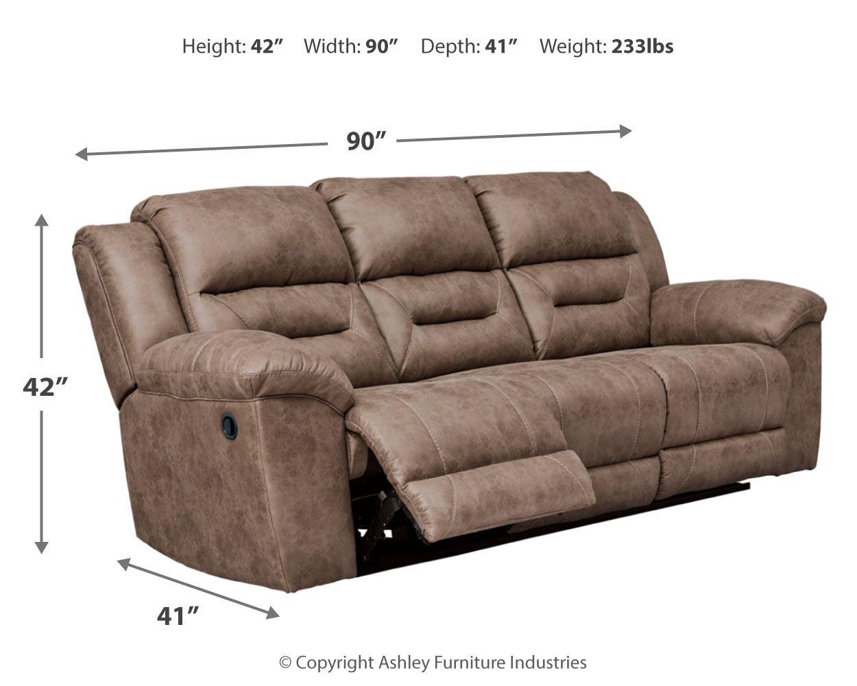 Stoneland Manual Reclining Sofa