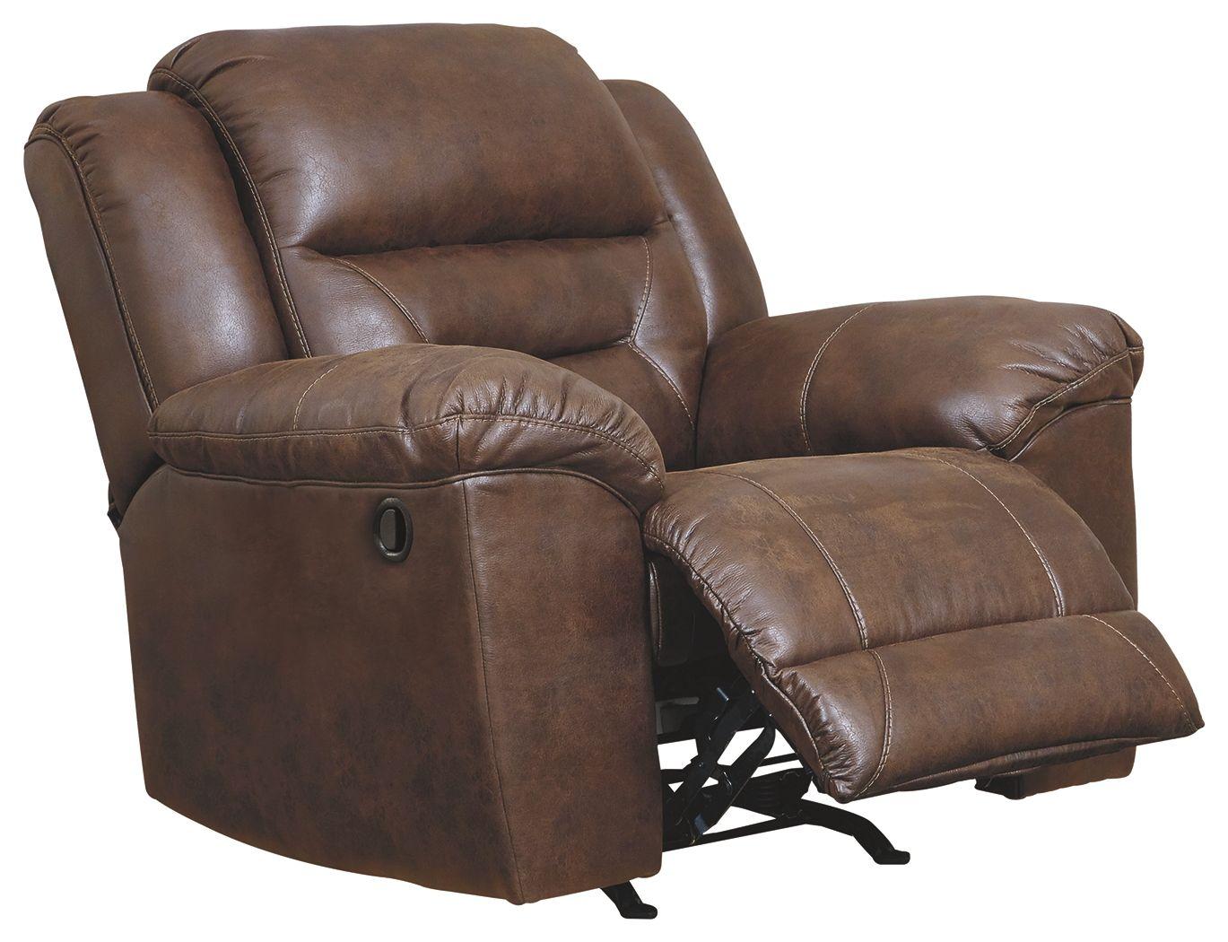 Stoneland - Manual Rocker Recliner Chocolate