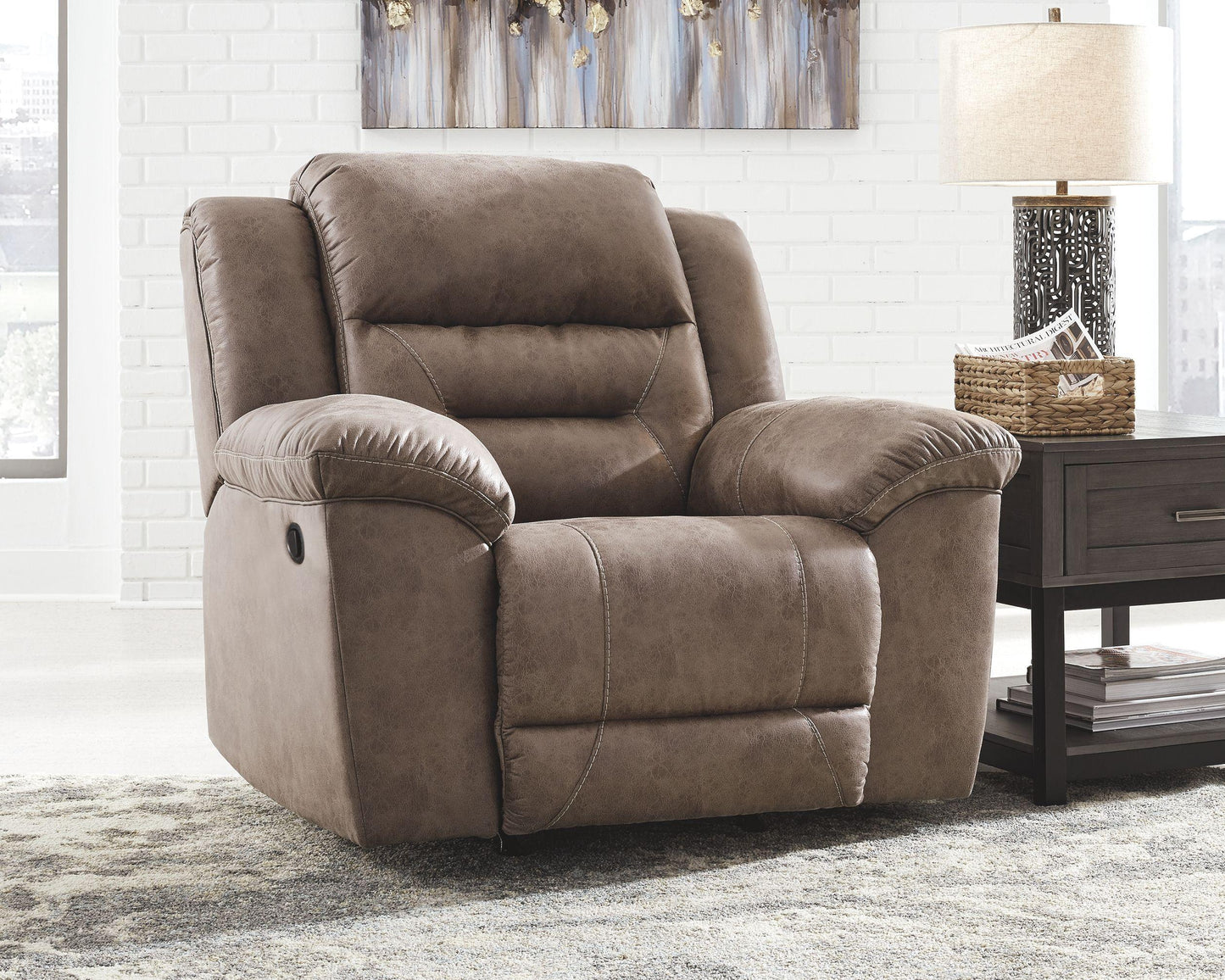 Stoneland - Manual Rocker Recliner Fossil