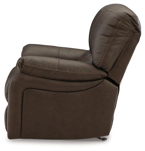Leesworth Power Recliner Chocolate