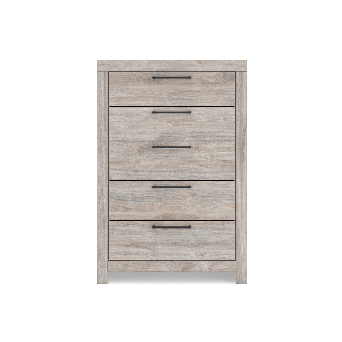 Broachmyn 5 Drawer Chest - Light Grey