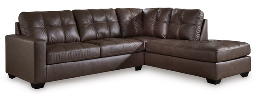 Barlin Mills Umber 2pc Sectional