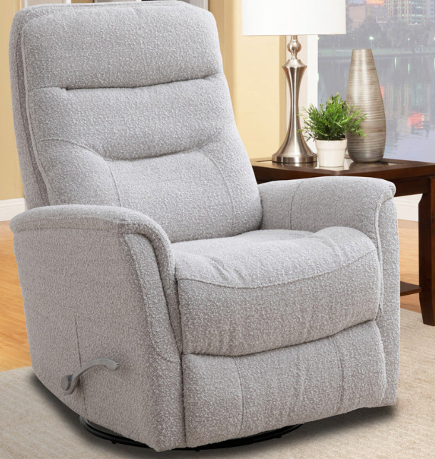 Gemini Swivel Glider Recliner Bloke Cotton