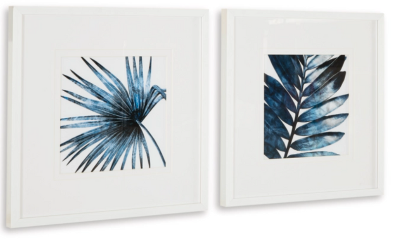 Breelen 2pc Plant Life Wall Art