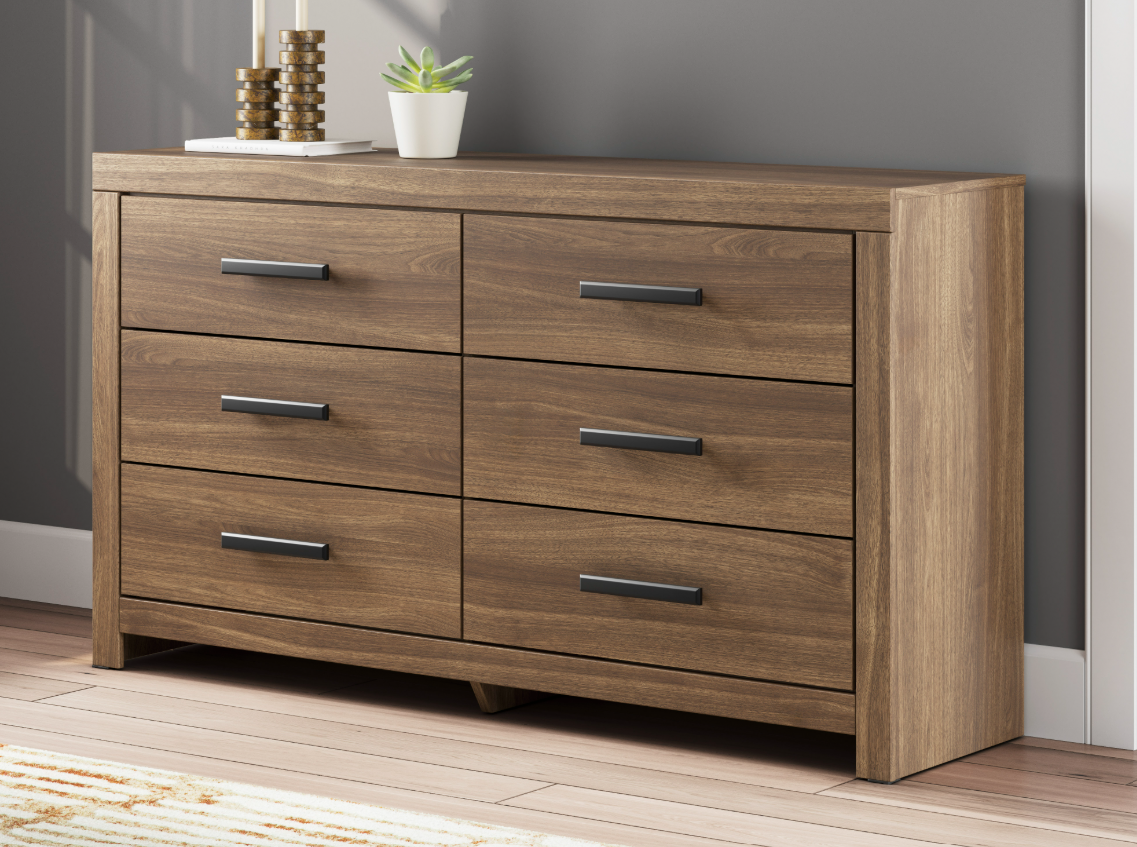 Broachmyn 6 Drawer Dresser -Auburn