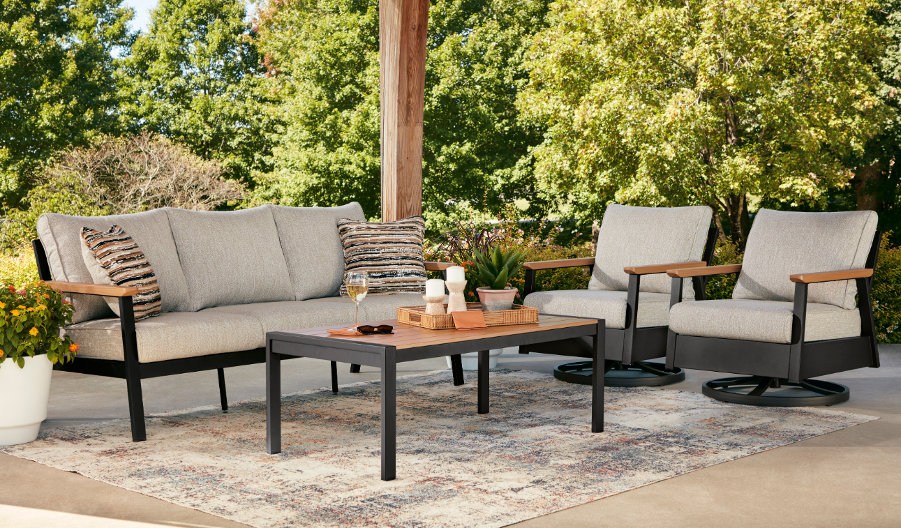 Carmel Highlands 4pc Outdoor Patio Set