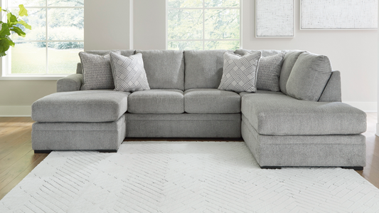 Casselbury 2pc Sectional - Cement