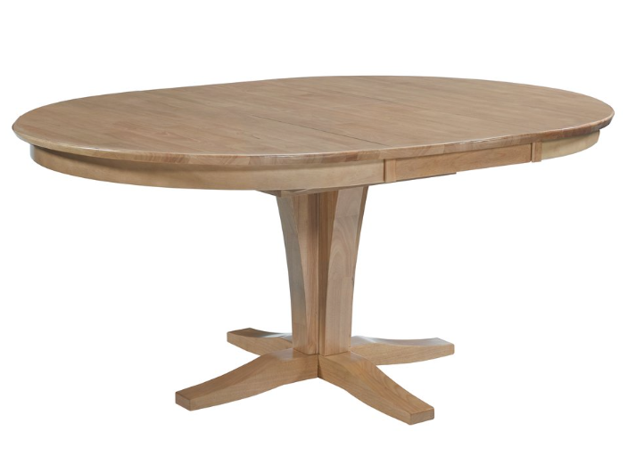Cosmo 5pc Extending Pedestal Dining Set - Honey