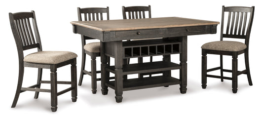 Tyler Creek 5pc Counter Height Dining Set