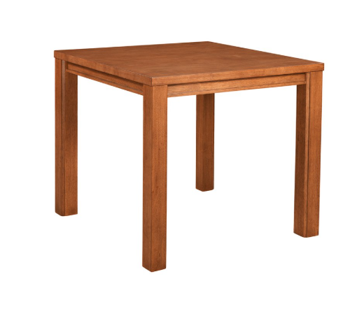 Westwood Gabe 40" Square Counter Table - Bourbon