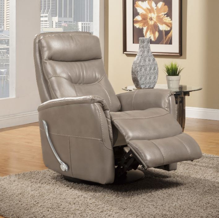 Gemini Swivel Glider Recliner Linen