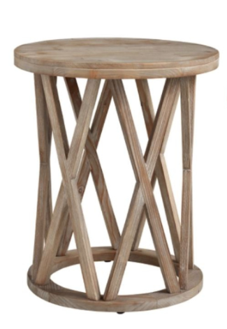 Glasslore Round End Table