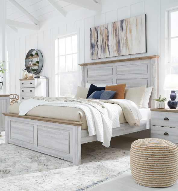 Haven Bay Queen Bed and Nightstand