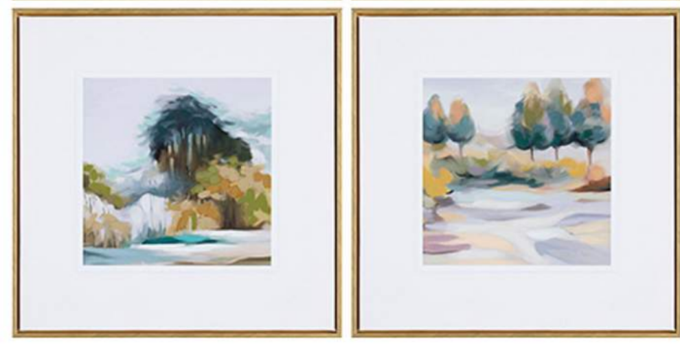 Nantucket 2 pc wall art