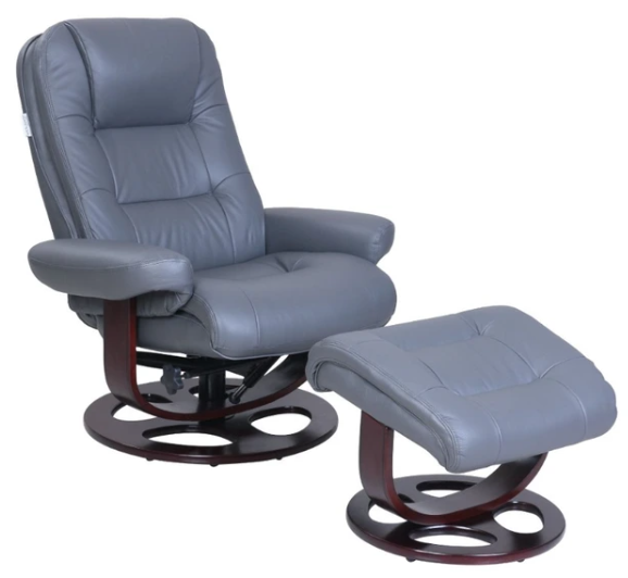Jacque Pedestal Recliner with Footrest